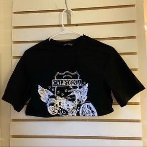 Shein cropped t-shirt